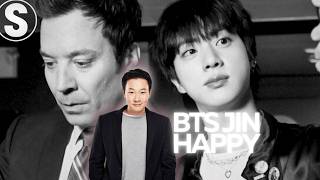 Whats Behind JINs HUGE Smile on JIMMY FALLON [upl. by Una]