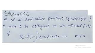 Lecture 25  Classifications of PDEs Inner product Orthogonal functions Orthonormal functions [upl. by Ffilc501]