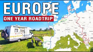 18 Countries Later One Year of Motorhome Living Around Europe [upl. by Neidhardt]