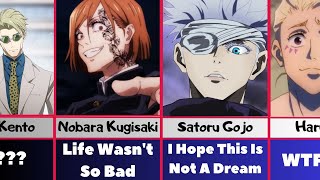 Last Words of Jujutsu Kaisen Characters [upl. by Vance]