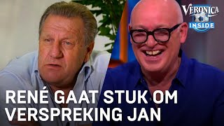 René gaat stuk om verspreking Jan Boskamp Kwarranten  VERONICA INSIDE [upl. by Annayoj]