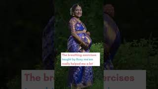 Normal Delivery  RosiFit mommyfit pregnantfit pregnancyworkout breathingexercises [upl. by Llertnov758]