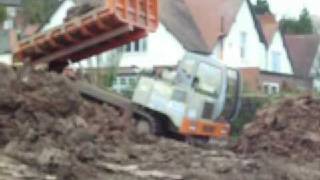 12 tonne tracked dumper in action [upl. by Stich747]