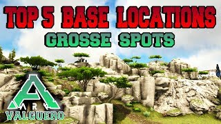 Teil 1  Große Base Spots  Top 25 Base Locations Valguero  Ark PvP [upl. by Suciram289]