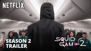 Squid Game Season 2  FIRST TRAILER  Netflix HD [upl. by Malkah]