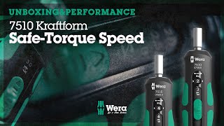 Wera  7510 Kraftform SafeTorque Speed  Performance [upl. by Ytirahs]