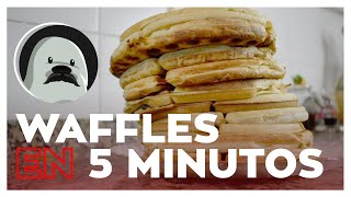 Waffles en 5 MINUTOS [upl. by Nicoline]