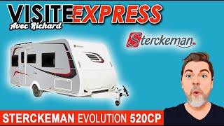 CARAVANE STERCKEMAN EVOLUTION 520cp  2021 [upl. by Mccallion]