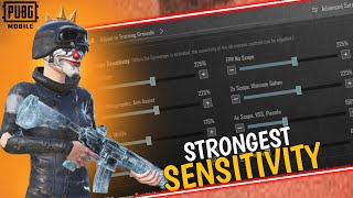 New Best Strongest sensitivity  Control Code For PUBG Mobile 2024 New 35 update 🔥 [upl. by Etnaik]