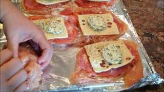 Recipe Share  Chicken Cordon Bleu with a Cream Mushroom Sauce [upl. by Nicoli]