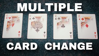 VISUALLY Change Multiple Cards At Once  TUTORIAL [upl. by Aicnom176]