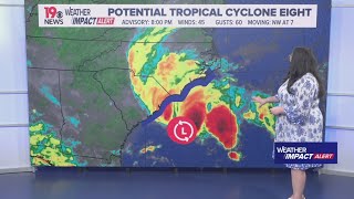 Potential Tropical Cyclone Helene to strike South Carolina [upl. by Chan]