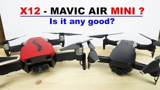 X12 Drone  Is this the MAVIC AIR MINI [upl. by Denyse]