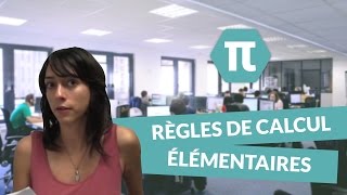 Cours de mathématiques  règles de calcul élémentaires [upl. by Obidiah]