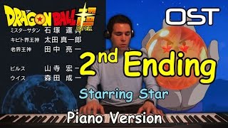 Dragon Ball Super Ending 2 Starring Star  KEYTALK Piano Version ドラゴンボール 超  スーパー [upl. by Walcott225]