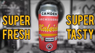 Kaleido hazy IPA 54  Camden brewery  review No 1890 [upl. by Aissyla]