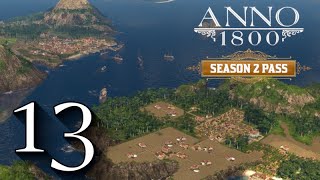 Anno 1800  Beauty Building  No AI Medium Income Low Influence  Commuter Pier Time  Episode 13 [upl. by Aissenav786]