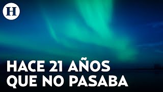 ¿Serán visibles en México Tormenta solar G5 provoca explosión de auroras boreales en el mundo [upl. by Placidia383]