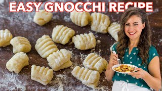 Easy Potato Gnocchi Recipe [upl. by Sudbury3]