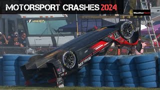 Motorsport Crash Compilation 2024 March Part 3 [upl. by Eerdna]