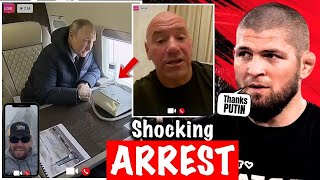 BREAKING Khabib Nurmagomedov In The BIGGEST TROUBLE Ever Putin ARRESTS Khabibs Wealth Conor [upl. by Anaujait]