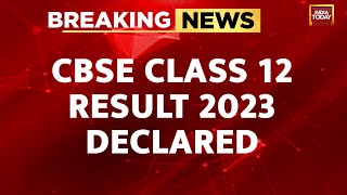 CBSE Class 12 Result 2023 Declared  Pass Percentage Reduced In Both Genders Compared To Last Year [upl. by Nesnaj]