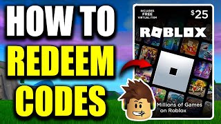 How To Redeem Roblox Codes On PC  Easy Guide [upl. by Nahpos942]