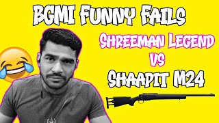 Shreeman Legend BGMI Funny Fails [upl. by Conni981]