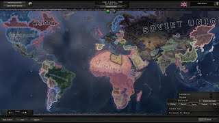 HOI4  The rise of facism AngloGerman alliance multiplayer [upl. by Goodill]