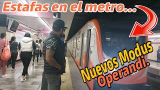 4 ESTAFAS en las que podrías caer en el METRO CDMX CUIDADO [upl. by Nadaha]