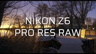 This is Nikon ProRes RAW colorgraded footage  24fps 4K [upl. by Fadiman315]