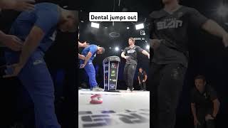 dental jumps out powerslap ufc sports powerslap boxing [upl. by Lokin]