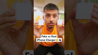 Fake vs Real iPhone Charger [upl. by Airdnalahs284]