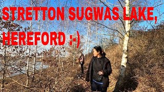 HEREFORD WALK VLOG at STRETTON SUGWAS LAKE HEREFORDSHIRE [upl. by Brackett]