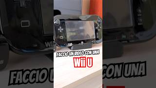 Provo a creare un video con una Nintendo WiiU wii wiiU retrogaming gifted [upl. by Wittenburg]