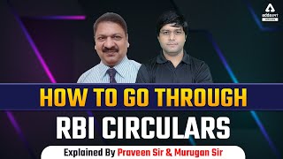 How to Read RBI Circulars RBI Circulars 2022 Explained by Praveen Sir and Murugan Sir [upl. by Theodora]