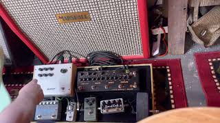 Milkman THE AMP 50 watt review with pedals by an average mediocre guitar player [upl. by Redna]