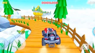 Monster truck game mountain climb and racing game video FMGame000 [upl. by Aicinoid]