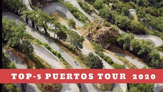 LOS PUERTOS MÁS DUROS DEL TOUR DE FRANCIA 2020 [upl. by Kirima]