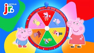 Spin the Mystery Wheel of Peppa Pig 🐷💫 Netflix Jr [upl. by Adnohrahs987]