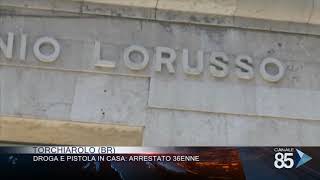 19 Aprile 2019 Torchiarolo BR Droga e pistola in casa Arrestato 36enne [upl. by Yecaj]