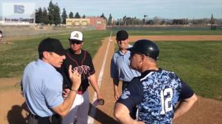 BASEBALL Norte Vista honors Football Coach Ken Batdorf [upl. by Tedie]