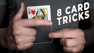 8 SIMPLE Card Tricks Anyone Can Do  Revealed [upl. by Mcroberts174]