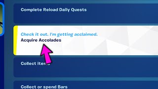 Acquire Accolades  Fortnite Reload Quests [upl. by Eiahpets]