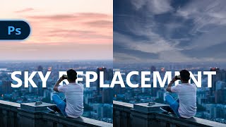 How to Sky Replace in Photoshop  Easy Tutorial [upl. by Anauqat]