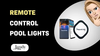 How to Remote Control JANDY iAquaLink 30 Pool Lights [upl. by Hulton709]