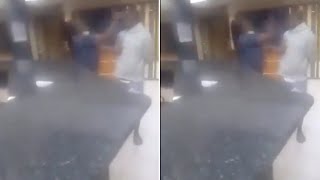 Watch Female Cop Slaps Man At Police Station [upl. by Blaze971]