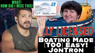 Boating Made TOO Easy  JonTron [upl. by Acinoev43]