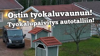 Ostin Työkaluvaunun Ja Akkuräikän [upl. by Nylkaj]