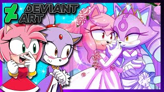 Amy amp Blaze VS DeviantArt FT Tails [upl. by Aronow]